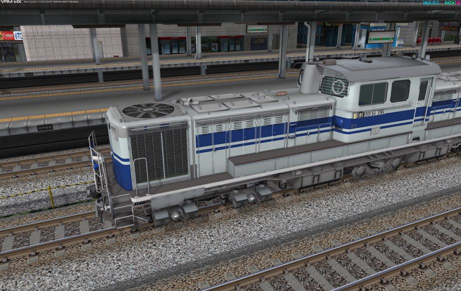 DD51ディーゼル機関車