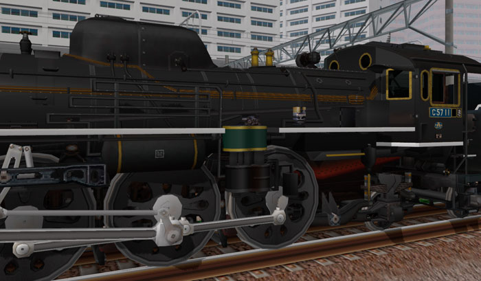 C57 11 蒸気機関車 かもめ牽引機 03