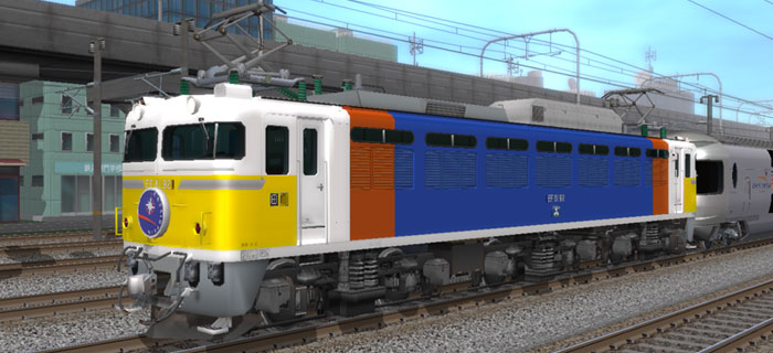 EF81交直流電気機関車 02