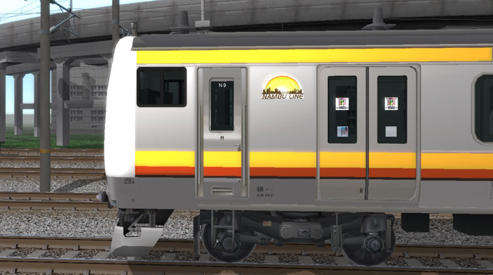 E233系8000通勤形電車（南武線） 06