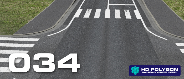 鉄道模型シミュレーターNX 034 NXS道路セット2 (一般道路)